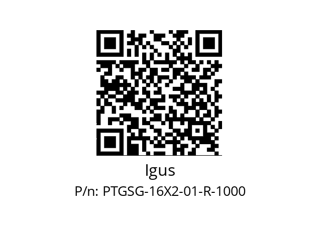   Igus PTGSG-16X2-01-R-1000