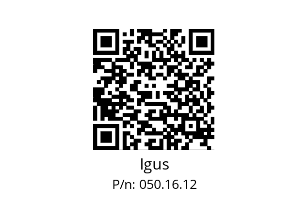   Igus 050.16.12