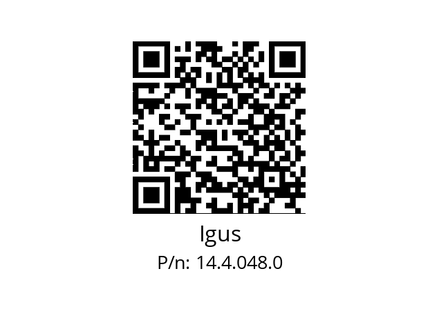   Igus 14.4.048.0