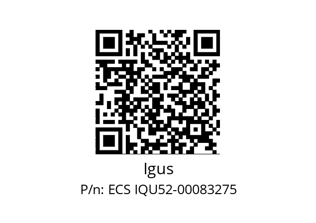   Igus ECS IQU52-00083275