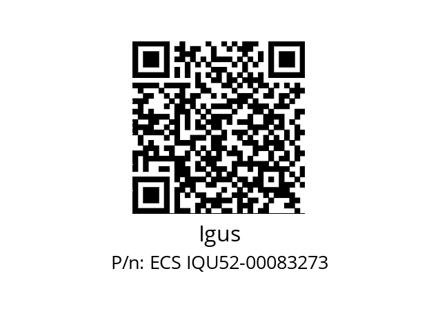   Igus ECS IQU52-00083273