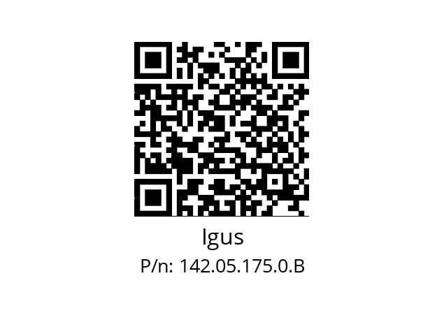   Igus 142.05.175.0.B