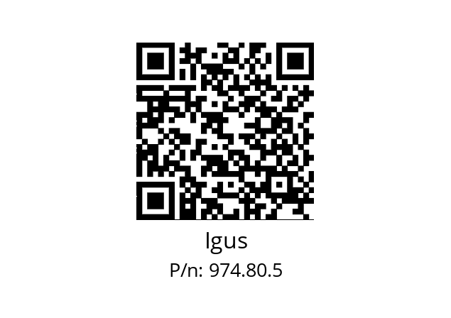   Igus 974.80.5