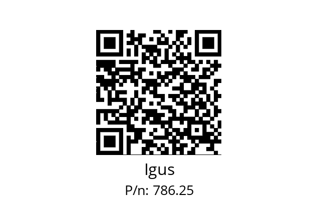   Igus 786.25