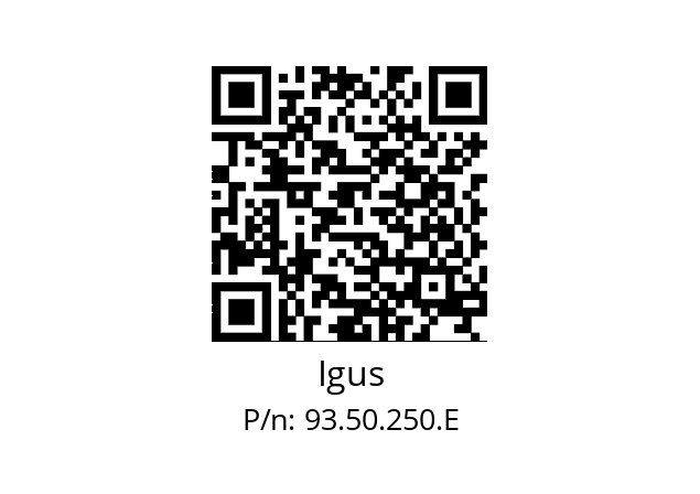   Igus 93.50.250.E