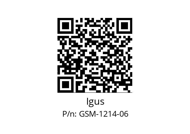   Igus GSM-1214-06