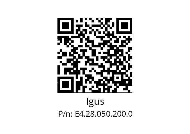   Igus E4.28.050.200.0