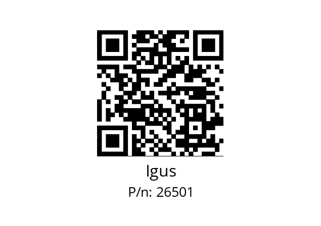   Igus 26501