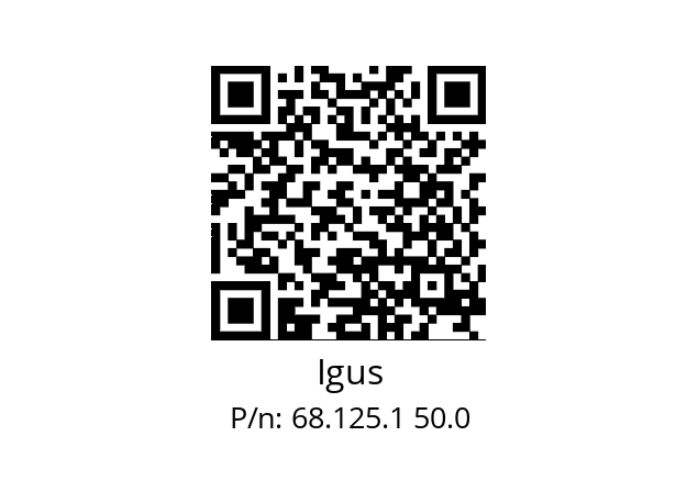   Igus 68.125.1 50.0