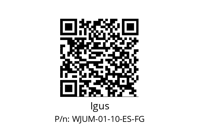   Igus WJUM-01-10-ES-FG