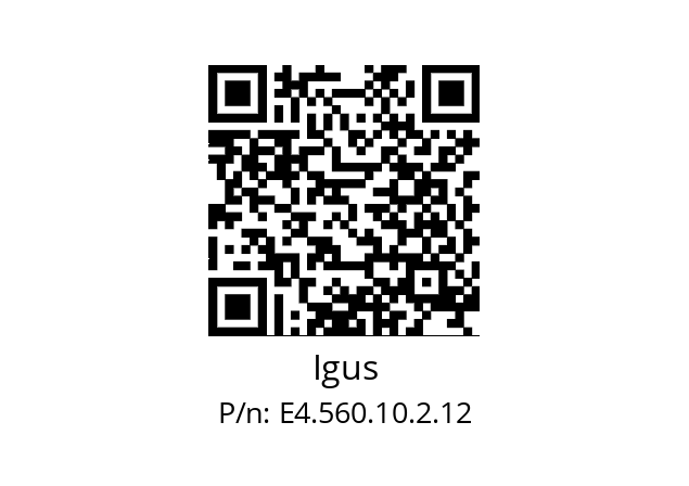   Igus E4.560.10.2.12