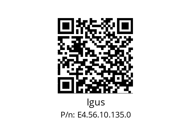   Igus E4.56.10.135.0