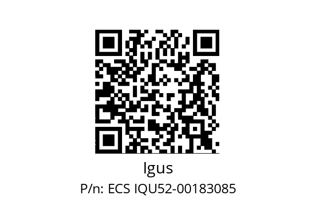   Igus ECS IQU52-00183085