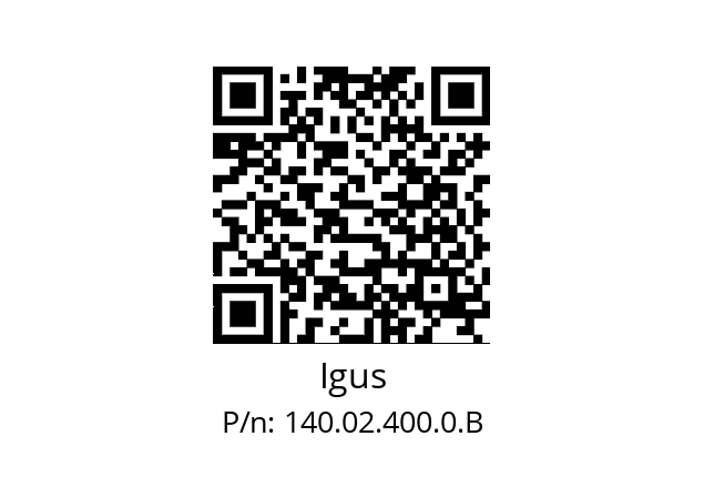   Igus 140.02.400.0.B