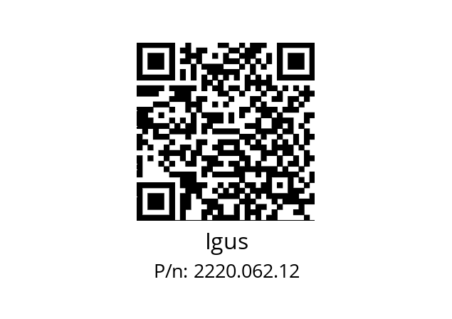   Igus 2220.062.12