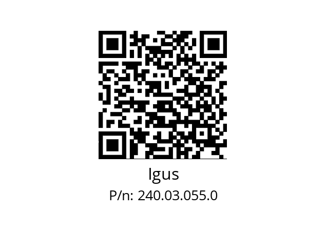   Igus 240.03.055.0