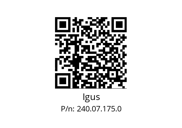   Igus 240.07.175.0