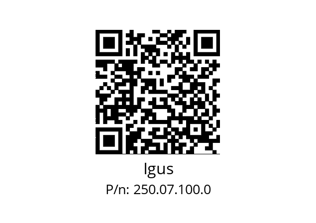   Igus 250.07.100.0