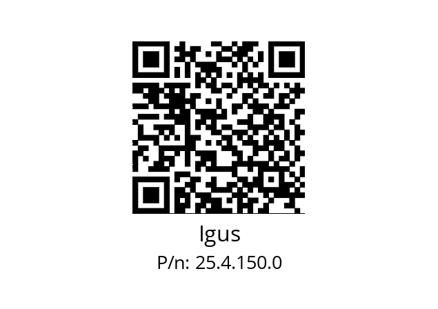   Igus 25.4.150.0