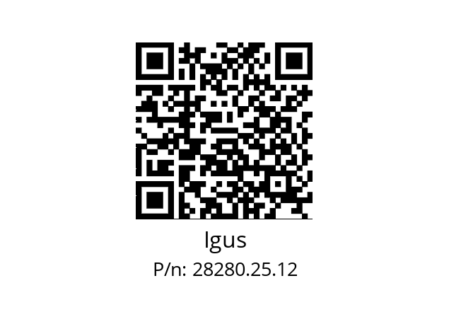   Igus 28280.25.12