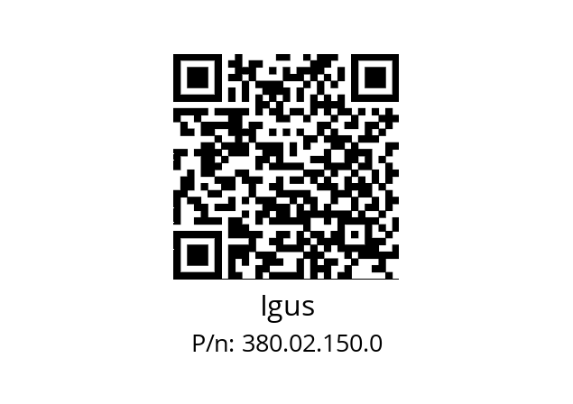   Igus 380.02.150.0