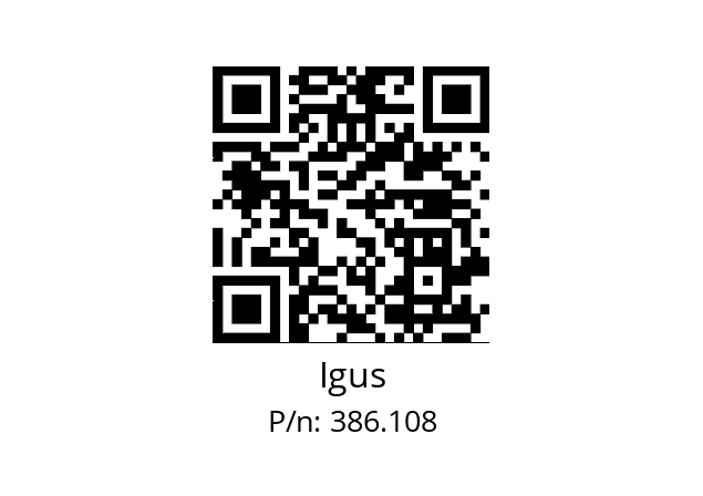   Igus 386.108