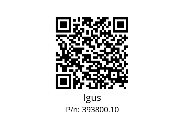   Igus 393800.10