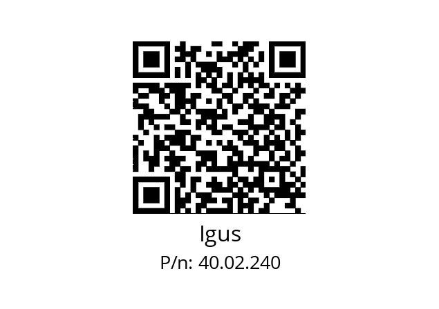   Igus 40.02.240