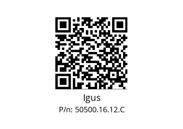   Igus 50500.16.12.C