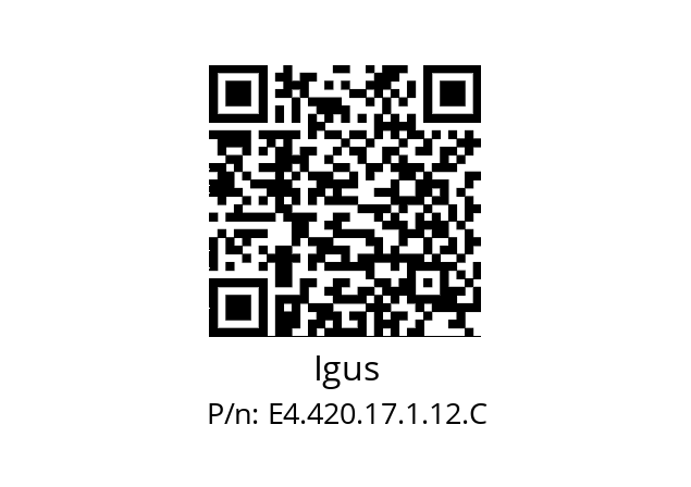   Igus E4.420.17.1.12.C