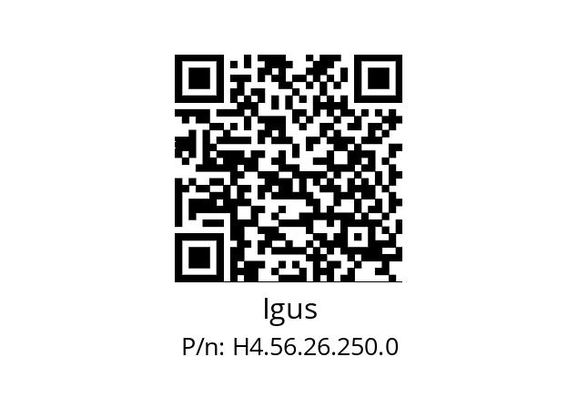   Igus H4.56.26.250.0