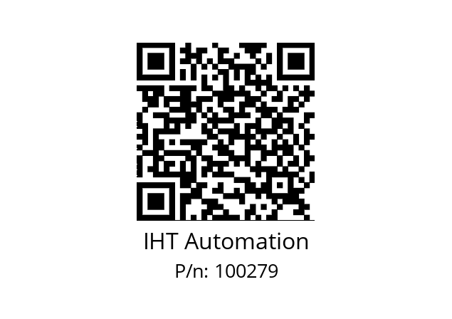   IHT Automation 100279