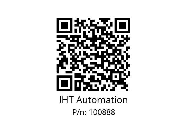   IHT Automation 100888