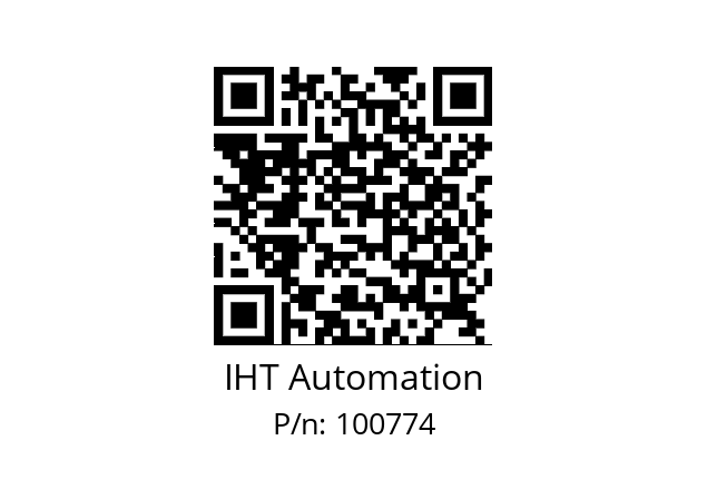   IHT Automation 100774