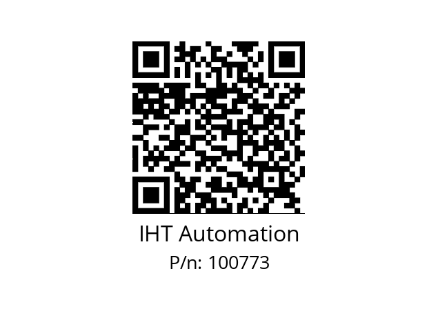   IHT Automation 100773