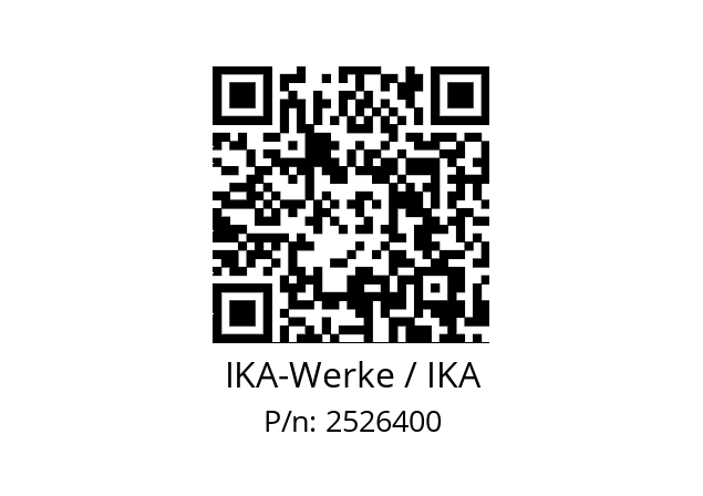   IKA-Werke / IKA 2526400