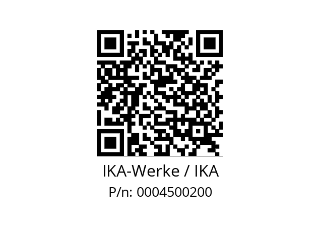   IKA-Werke / IKA 0004500200