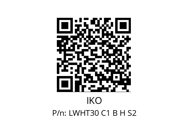   IKO LWHT30 C1 B H S2