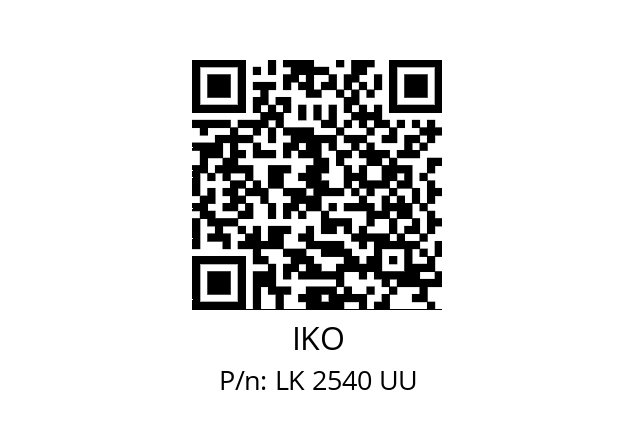   IKO LK 2540 UU