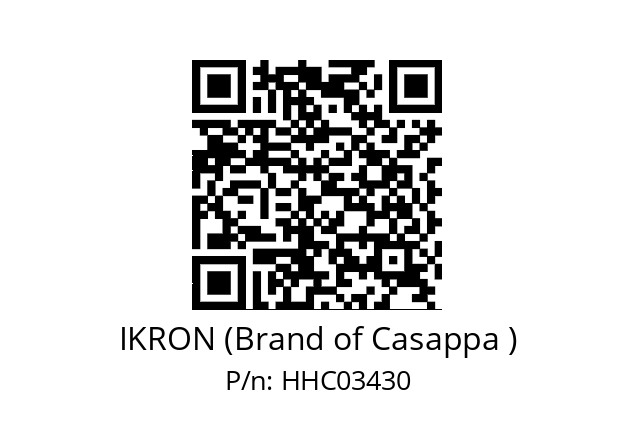   IKRON (Brand of Casappa ) HHC03430