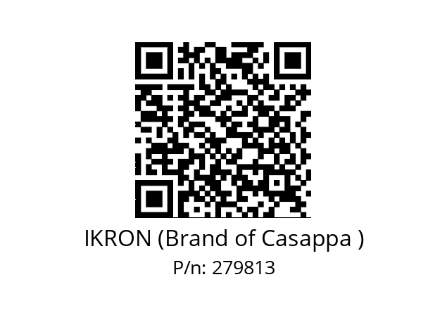   IKRON (Brand of Casappa ) 279813