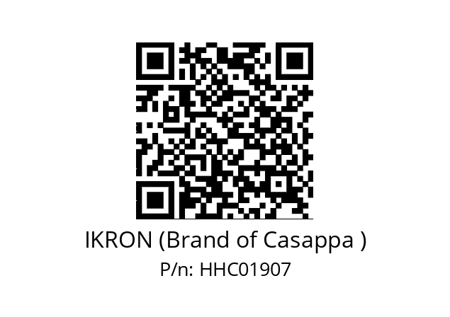   IKRON (Brand of Casappa ) HHC01907