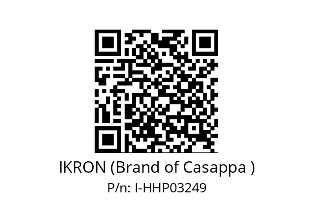   IKRON (Brand of Casappa ) I-HHP03249