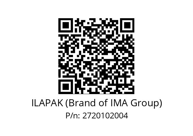   ILAPAK (Brand of IMA Group) 2720102004