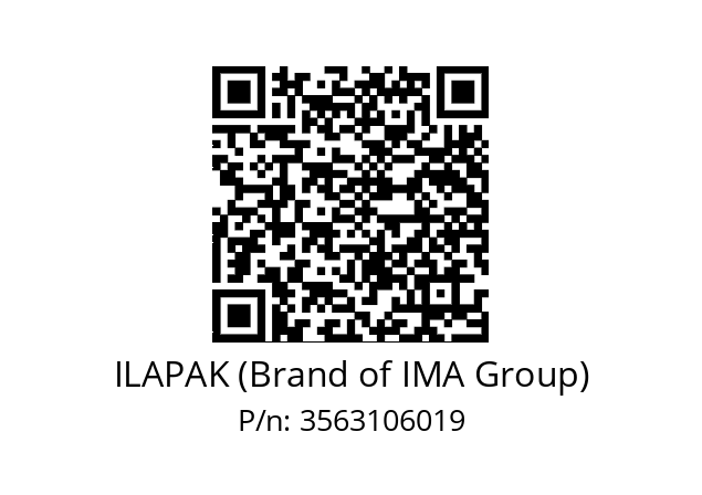   ILAPAK (Brand of IMA Group) 3563106019