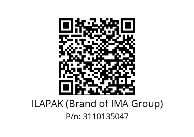   ILAPAK (Brand of IMA Group) 3110135047