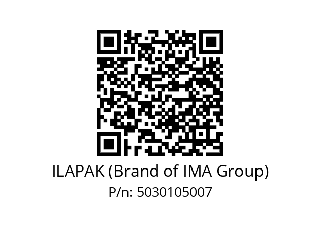   ILAPAK (Brand of IMA Group) 5030105007