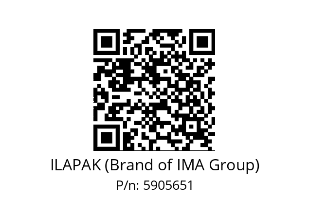   ILAPAK (Brand of IMA Group) 5905651