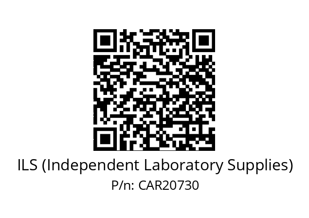   ILS (Independent Laboratory Supplies) CAR20730