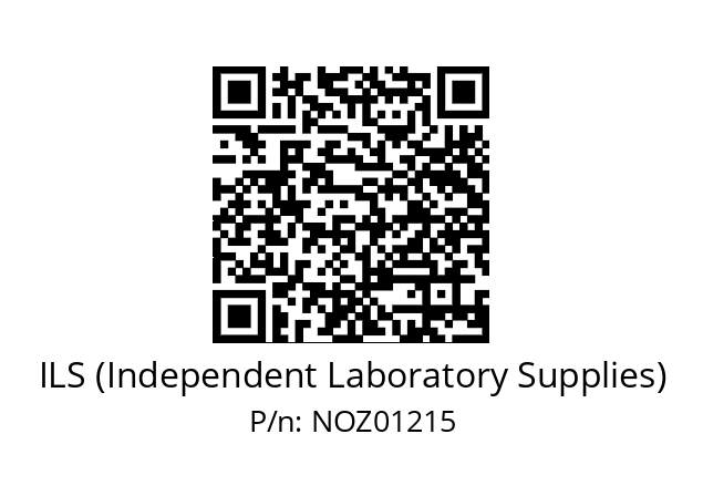   ILS (Independent Laboratory Supplies) NOZ01215